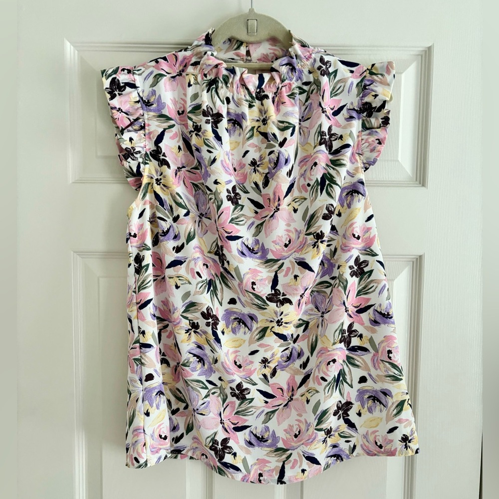 The Mint Julep Floral Blouse